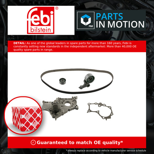 Timing belt water pump - &,
